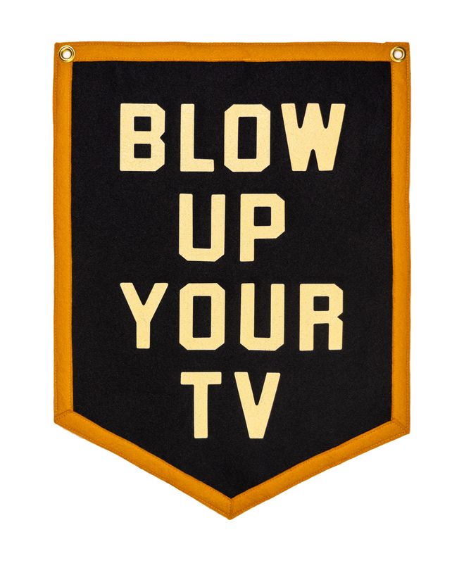 Blow Up Your TV Camp Flag
