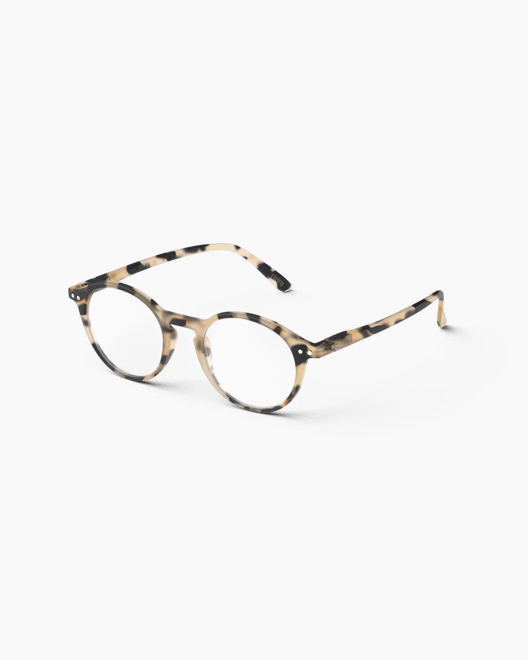 Izipizi Light Tortoise Reading Glasses Shape #D