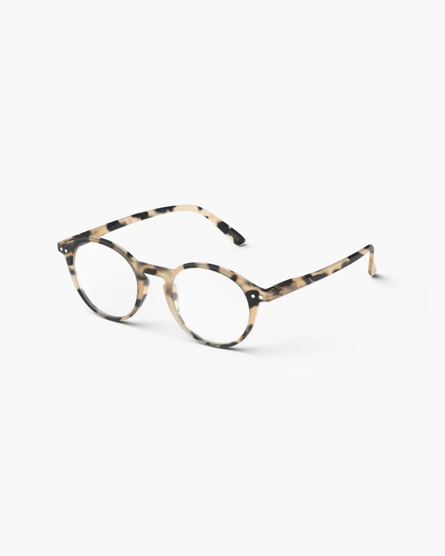 Izipizi Light Tortoise Reading Glasses Shape #D