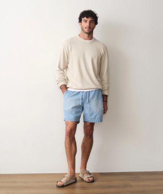 Men's Marine Layer Saturday Denim Short 6" in Lightwash