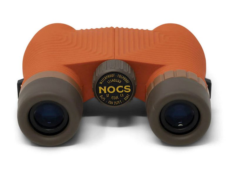 Nocs Standard Issue Waterproof Binocular Poppy II Orange 8x25