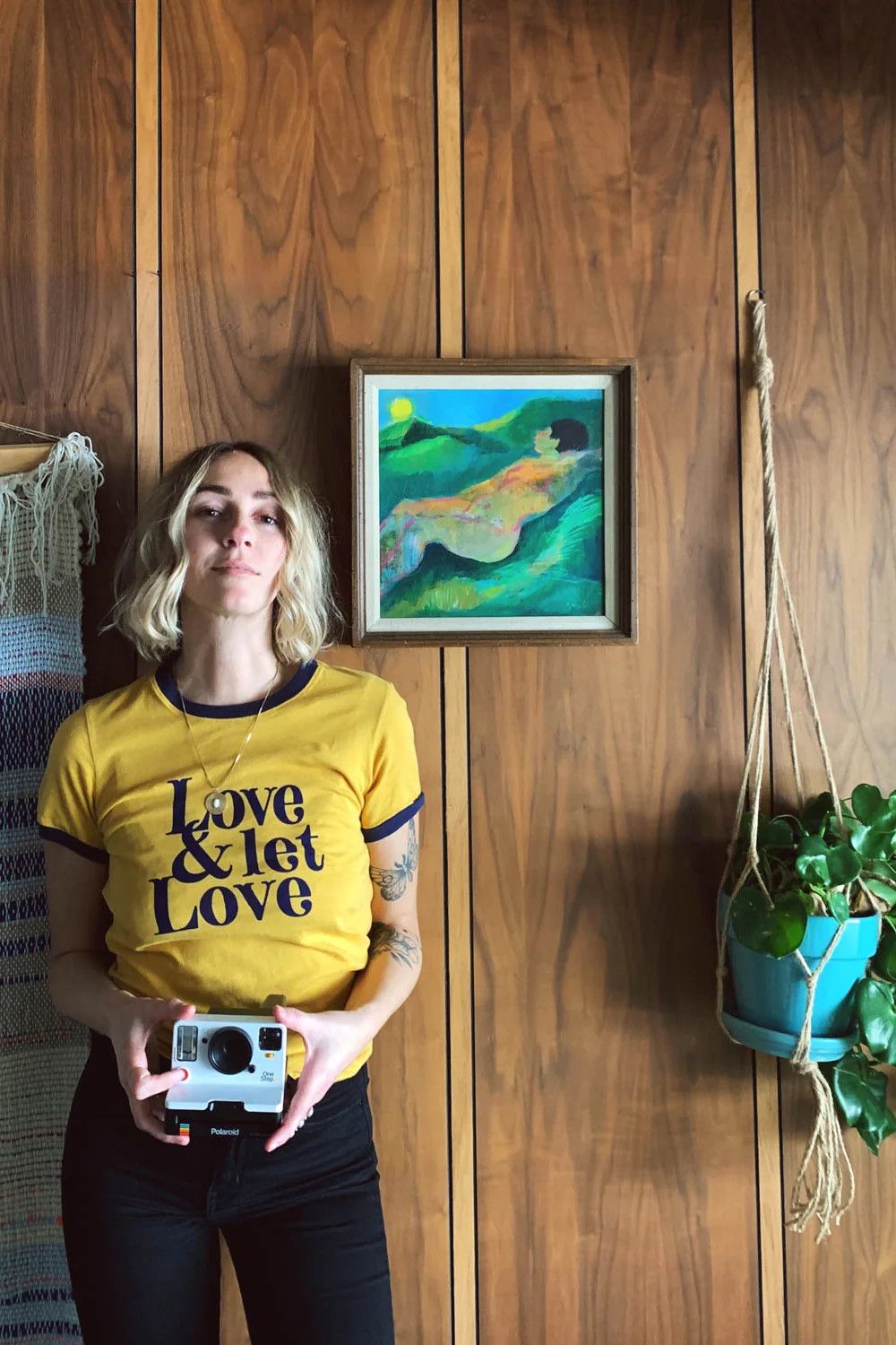 Love &amp; Let Love Tee from the Bee &amp; the Fox