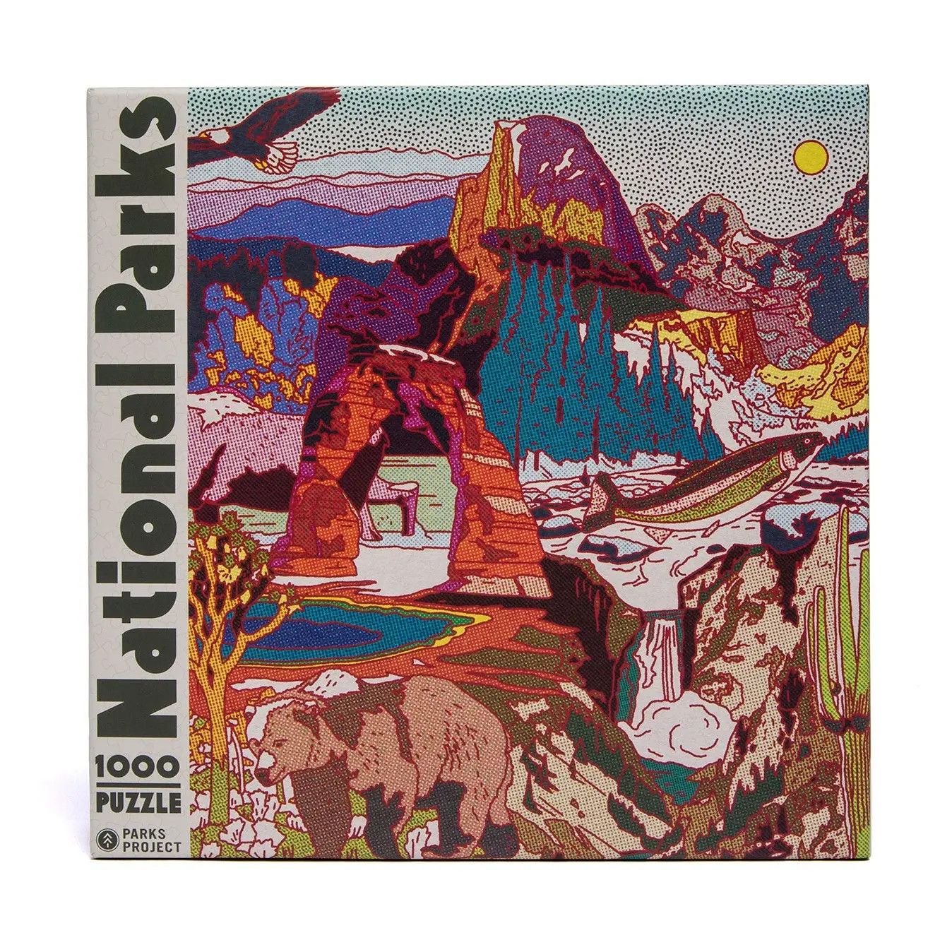 Parks Project National Park Collage 1000 Piece Puzzle