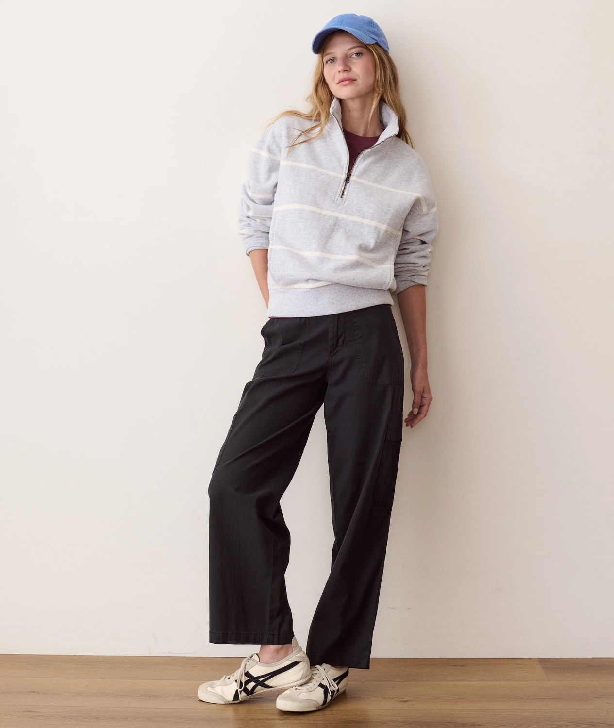 Marine Layer  Sierra Utility Pant in Washed Black