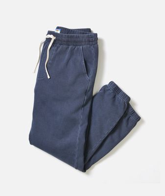Marine Layer Cloud 9 Fleece Sweatpant in Mood Indigo