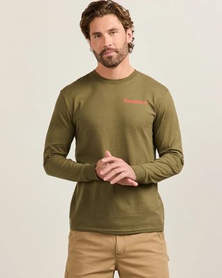 Pendleton Men's Long Sleeve Freshwater Fishing Graphic Tee
