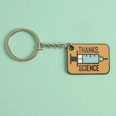 Thanks Science Keychain