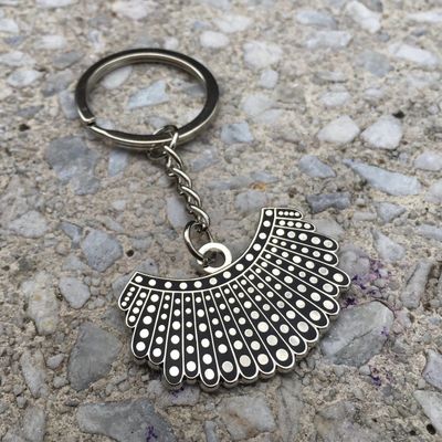RBG's Dissent Collar Enamel Keychain