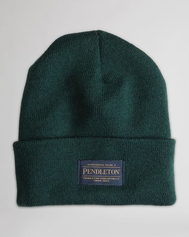 Pendleton Beanie in Hunter Green
