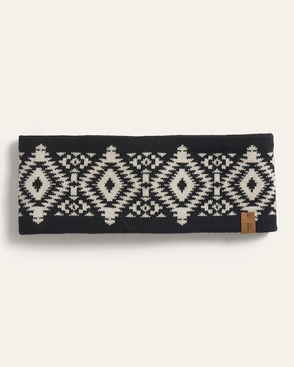 Pendleton Los Ojos Merino Fleece-Lined Headband in Black