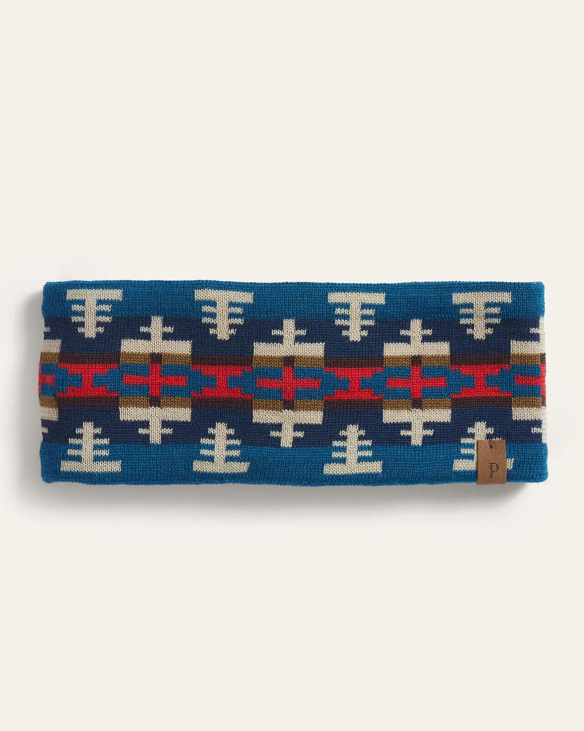 Pendleton Shiprock Merino Fleece-Lined Headband in Teal