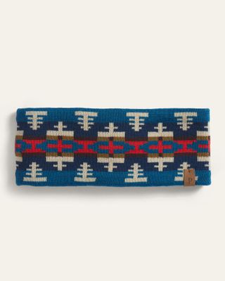 Pendleton Shiprock Merino Fleece-Lined Headband in Teal