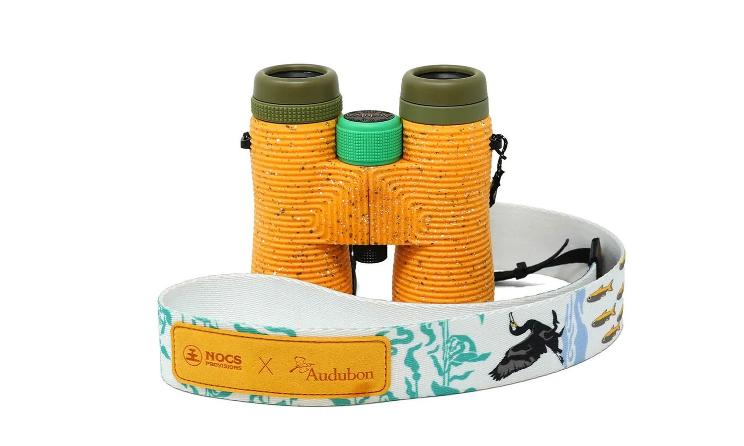 Audubon Great Cormorant Field Issue 8x42 Waterproof Binoculars with Custom Bird Strap