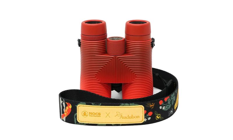 Audubon Summer Tanager Pro Issue 8x42 Waterproof Binoculars with Custom Bird Strap