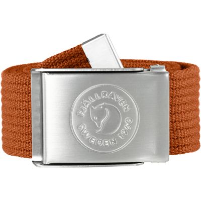 Fjallraven 1960 Logo Belt in Terracotta Brown