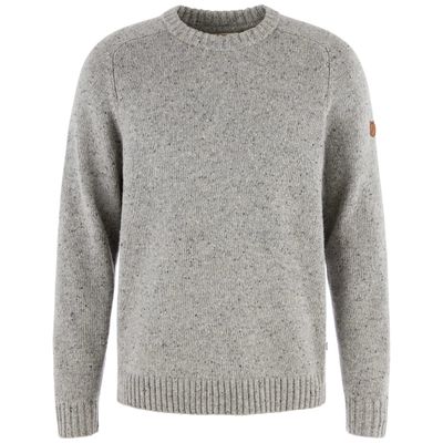 Fjallraven Ovik Neps Knit Sweater in Grey