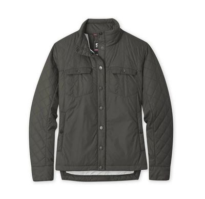 Stio Skycrest Insulated Snap Shirt in Raven