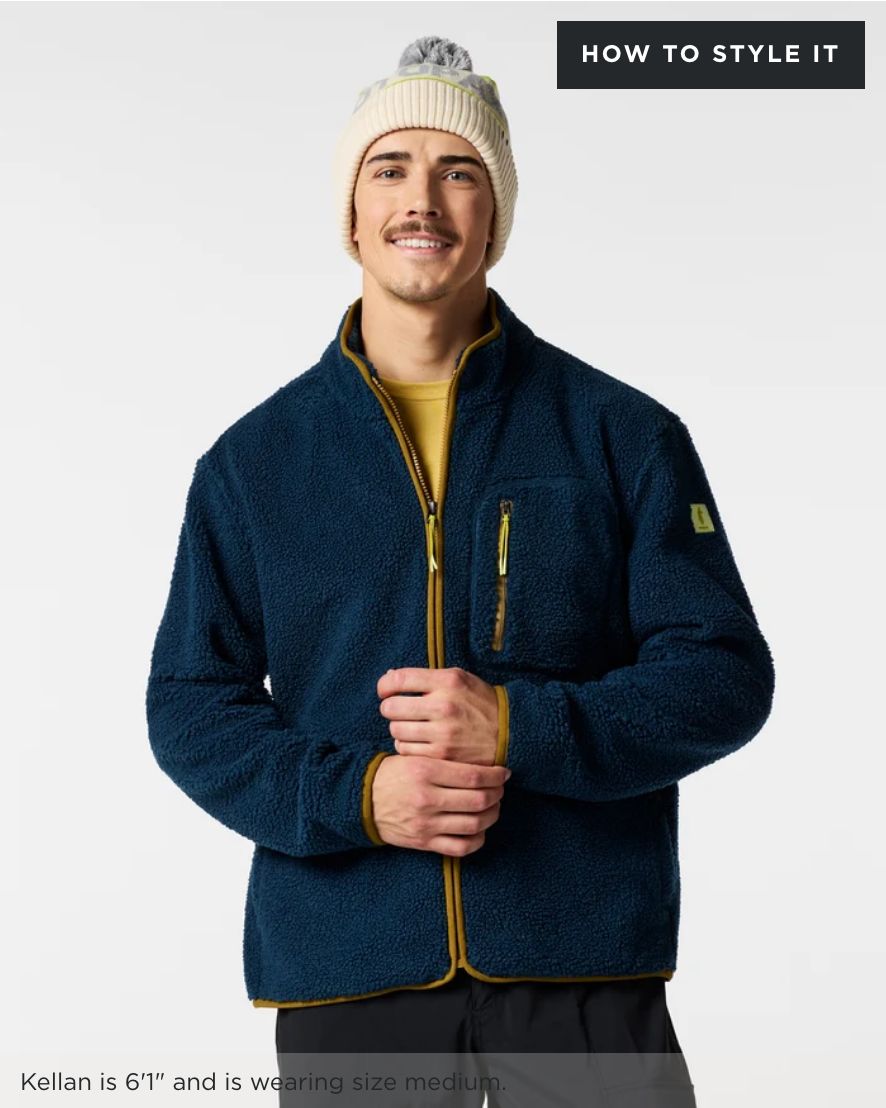 Cotopaxi Men's Amigazo Fleece Jacket in Indigo