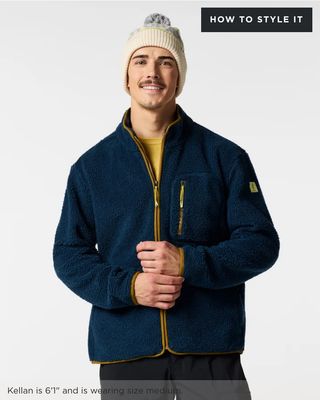 Cotopaxi Men's Amigazo Fleece Jacket in Indigo 