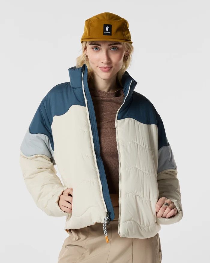 Cotopaxi Lumbre Insulated Jacket in Chalk Stripes