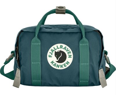 Kanken Koncept Crossbody in Teal/Frost Green