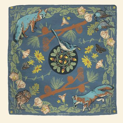 Mustard Beetle Organic Fair Trade Bandana: Channel Islands