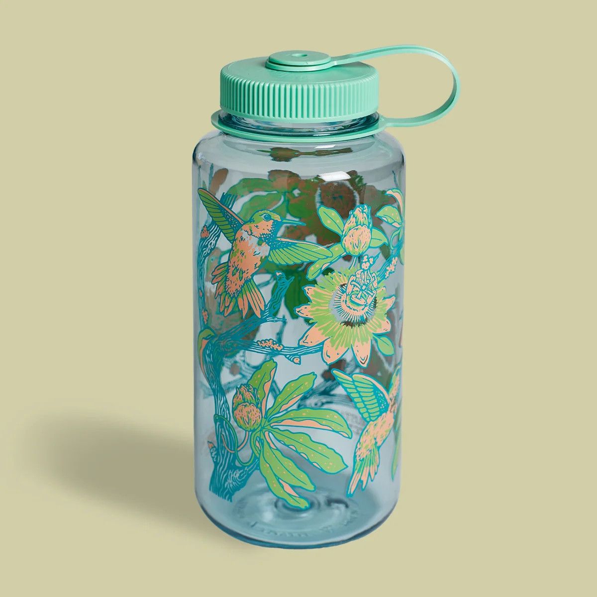 Mustard Beetle Hummingbirds Nalgene Bottle