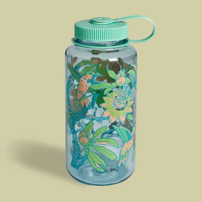 Mustard Beetle Hummingbirds Nalgene Bottle