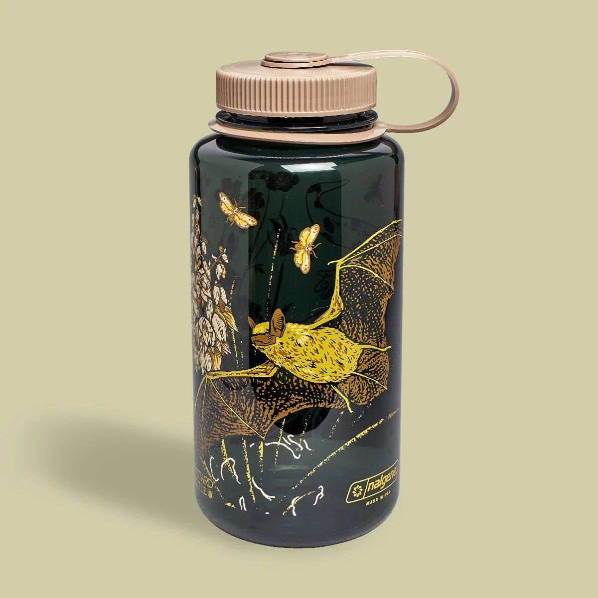 Mustard Beetle Vernal Nalgene Bottle