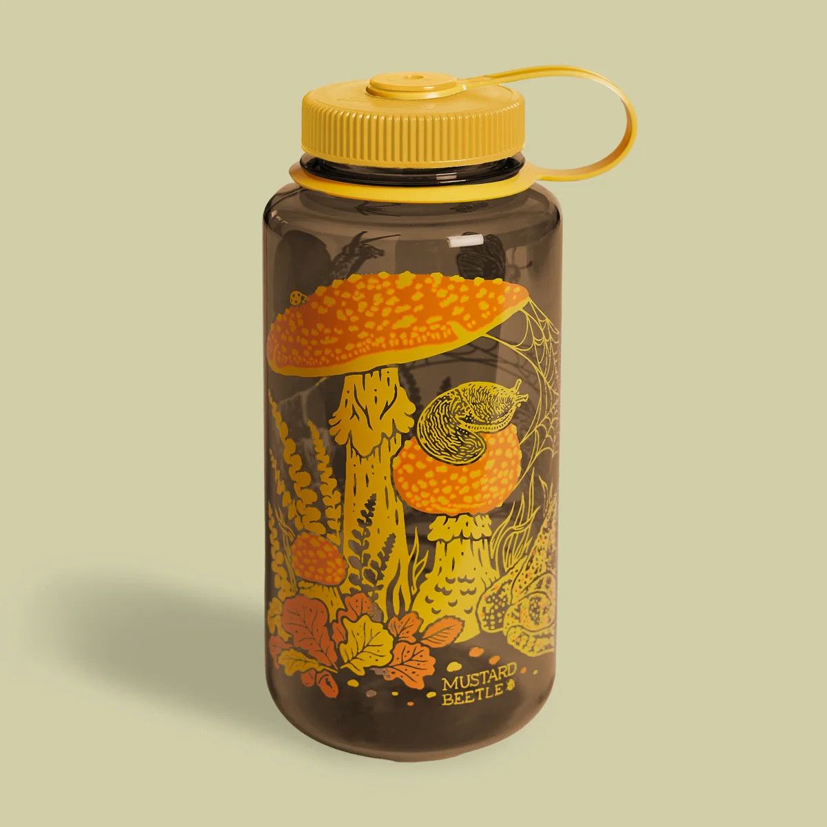 Mustard Beetle Toad Nalgene Bottle