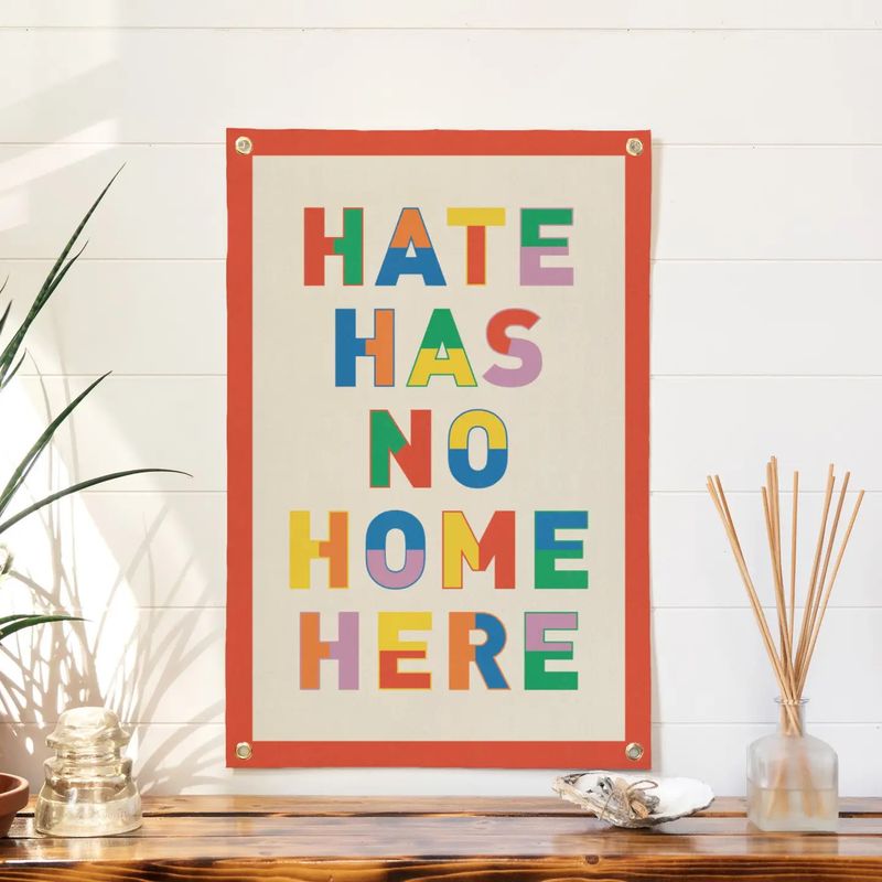 Hate Has No Home Here Banner