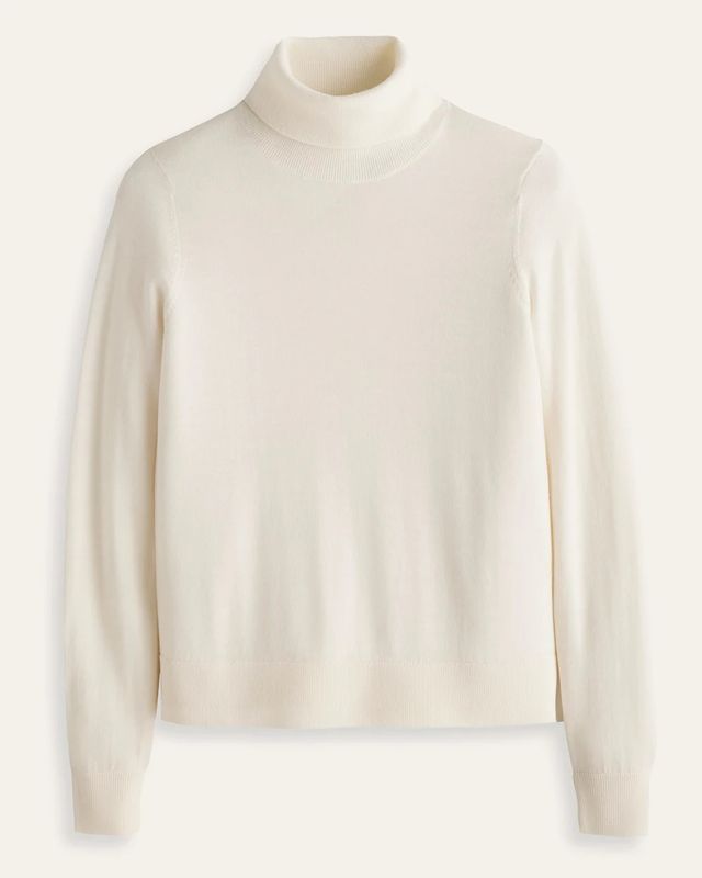 Pendleton Women's Merino Turtleneck in Ivory
