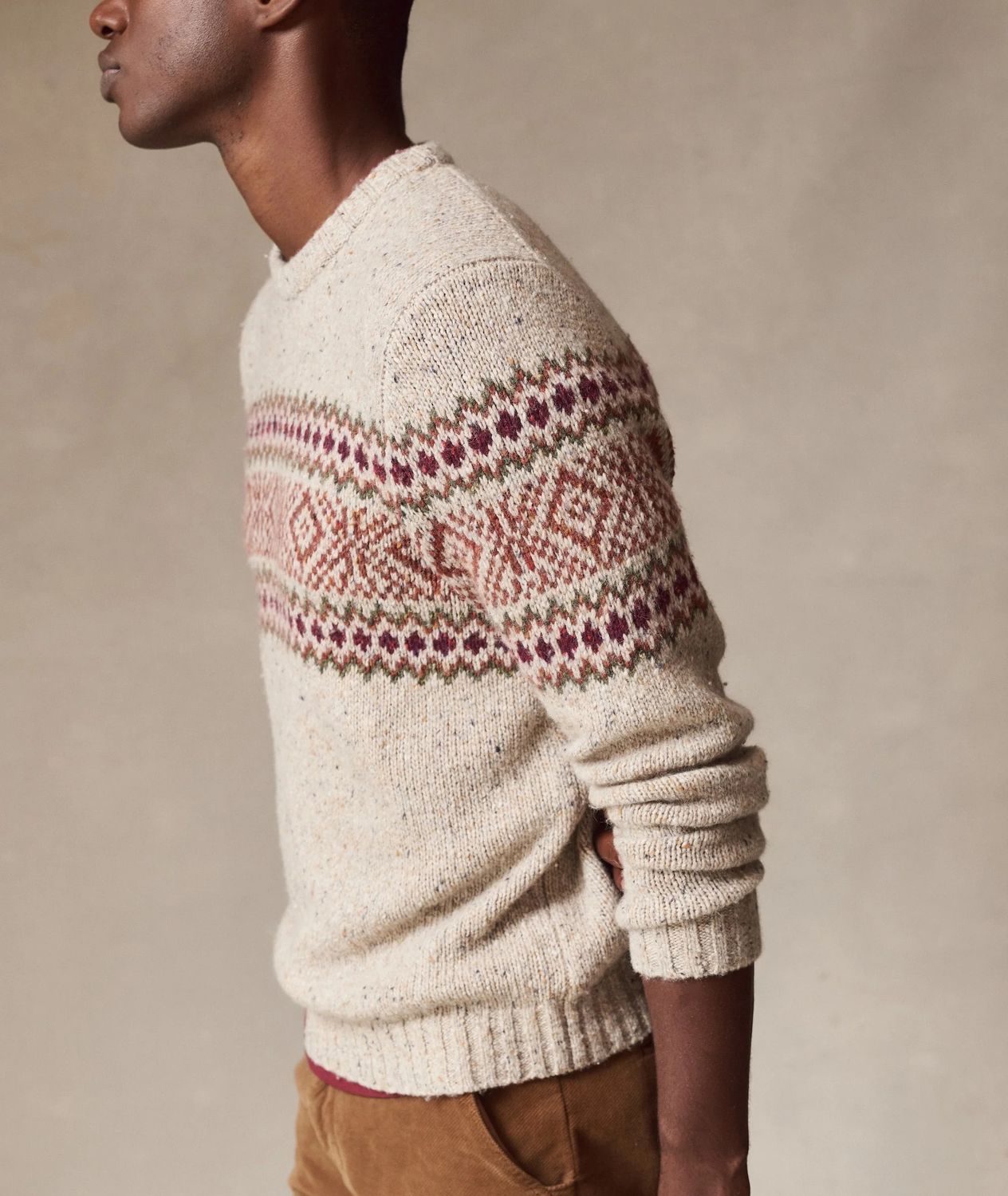Marine Layer Donegal Fair Isle Sweater