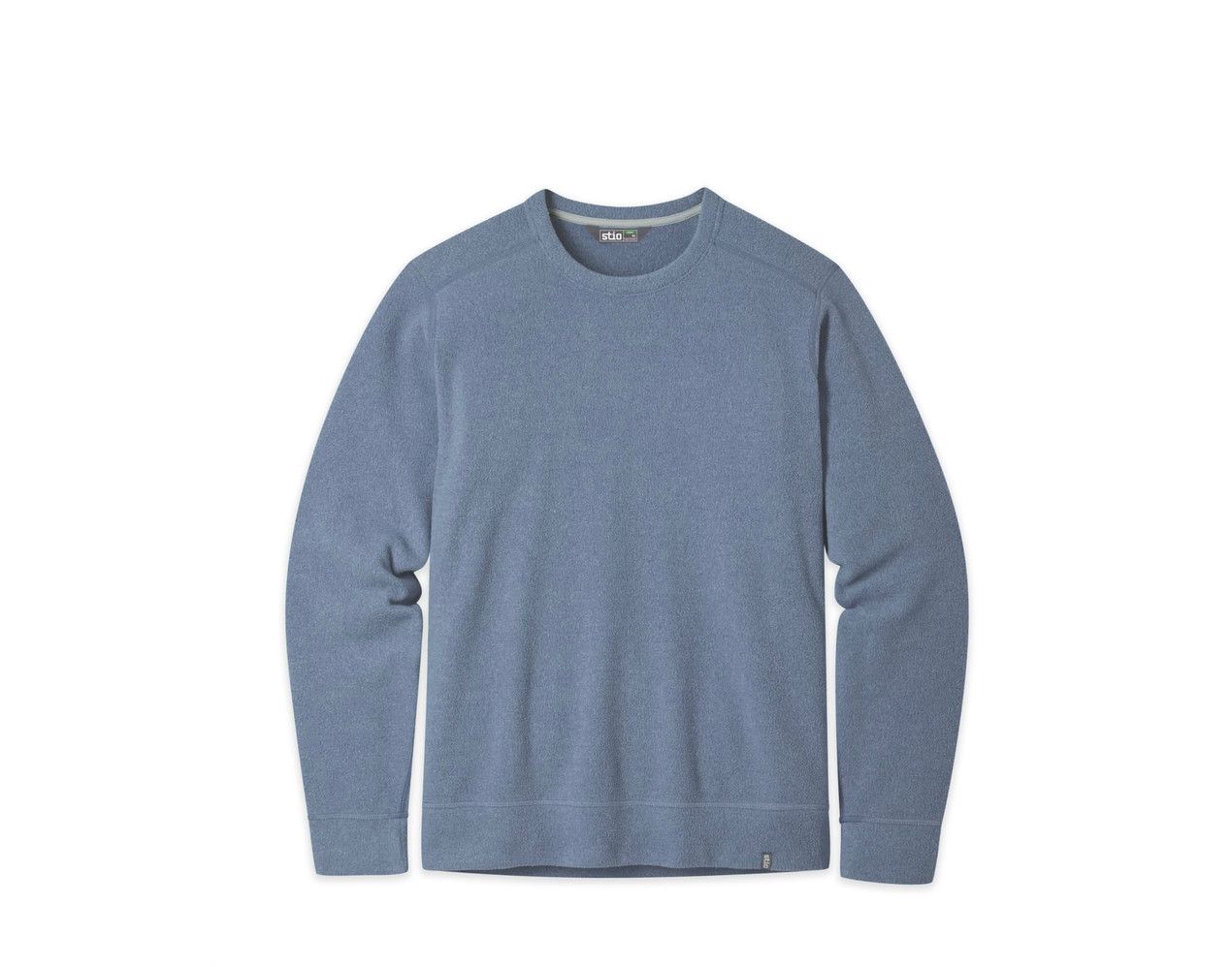 Stio Turpin Fleece Crew in Vintage Indigo Heather