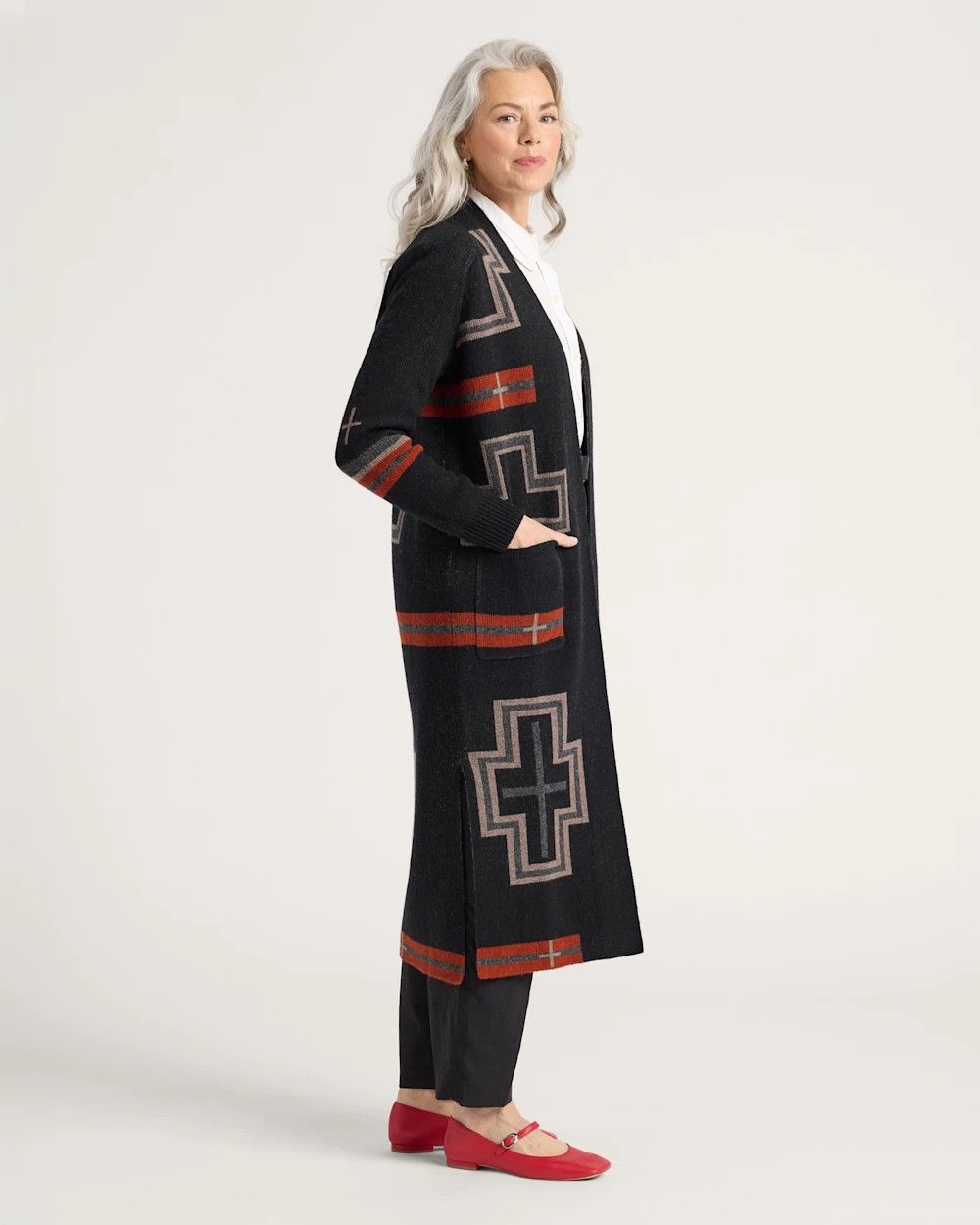 Pendleton San Miguel Lambswool Duster Cardigan