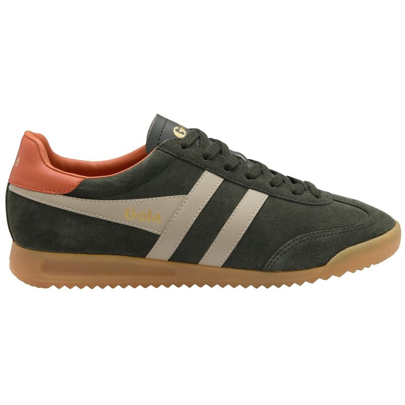 Gola Torpedo in Dark Khaki/Bone/Moody Orange