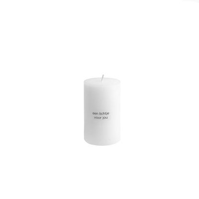 Pillar candle - een lichtje voor jou