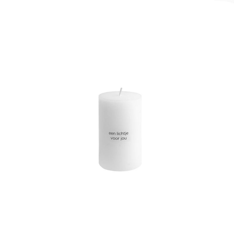 Pillar candle - een lichtje voor jou