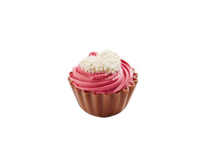 Cupcake hartje