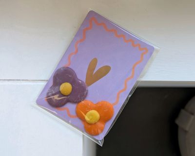 Cadeaukaartje A7 + chocolade
