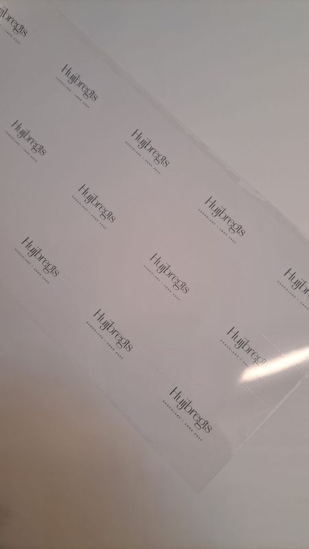 Maatwerk (logo)transfer bonbons - 96 stuks
