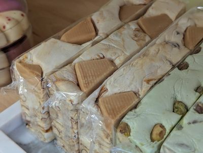 Zachte nougat - Karamel zeezout