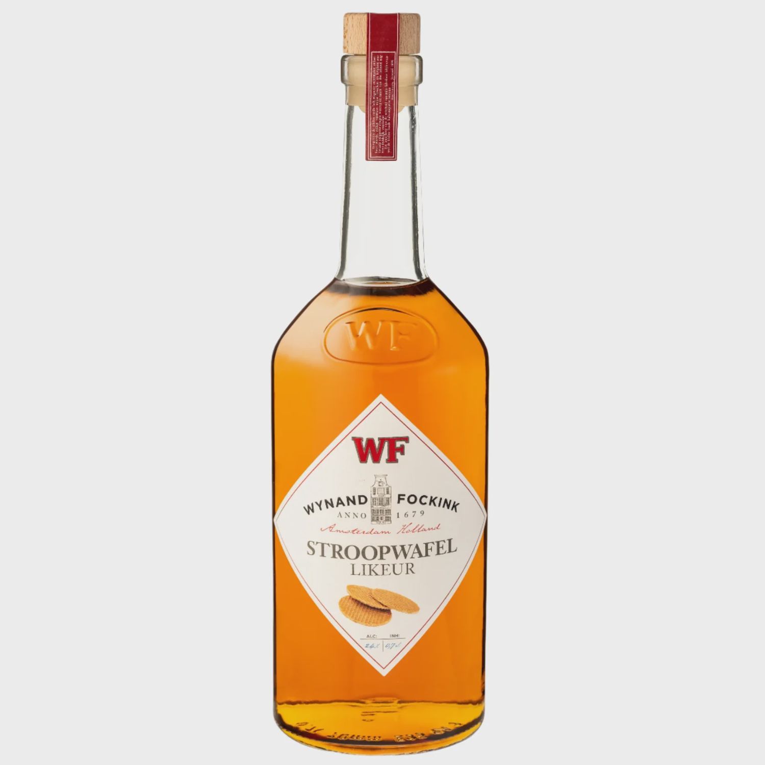 Likeur met chocolade cupjes, Aantal: 7 Choco cups, Smaak: Melkchocolade cups, Variant: Stroopwafel