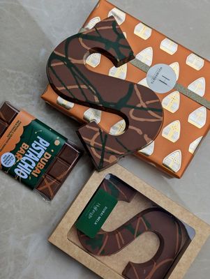Chocoladeletter dubai groot / klein