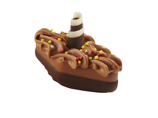 Stoomboot praliné