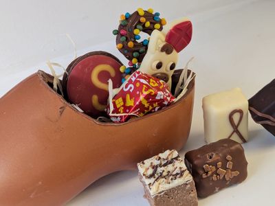 Sinterklaas klomp gevuld