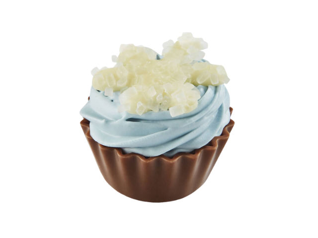 Frozen bosbes cupcake Frozen bosbes cupcake