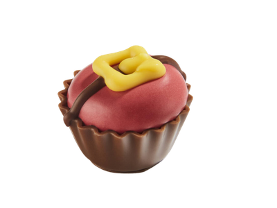Tummy cupcake framboos