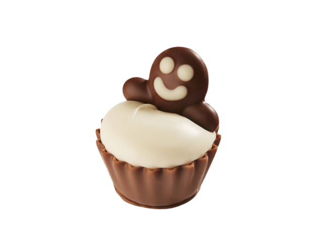 Gingerbread cupcake praliné Gingerbread cupcake praliné