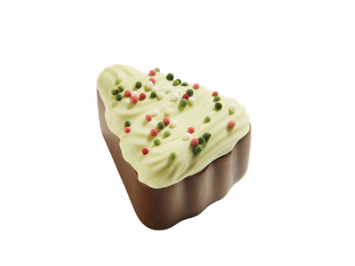 Kerstboom gezouten praliné